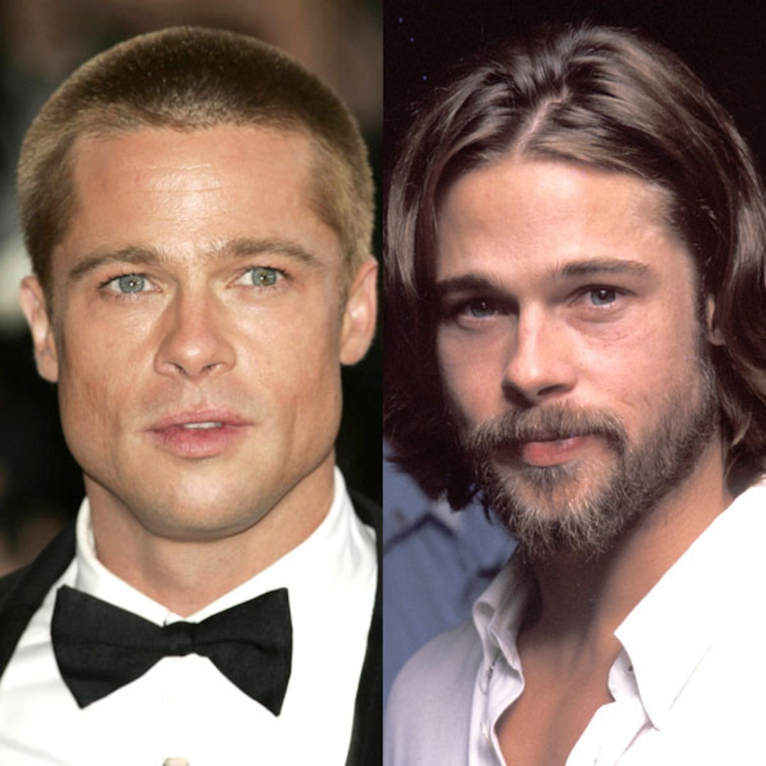 Photos from Brad Pitt's Hair Through the Years E! Online